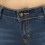 Jeans Fashion Alicia, slim à boutons finements ciselés, zip et strass